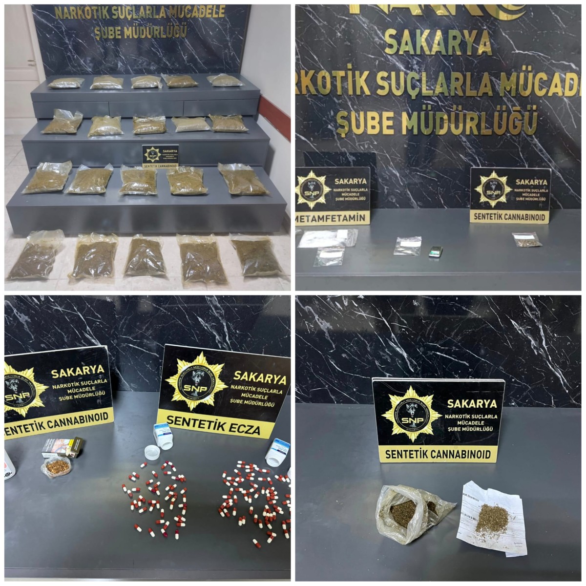 Sakarya'da Uyuşturucuya Darbe: 14 Şüpheli Yakalandı