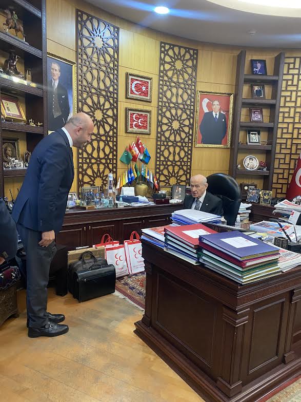 Alkaş’tan Genel Başkan Dr. Devlet Bahçeli’ye Ziyaret