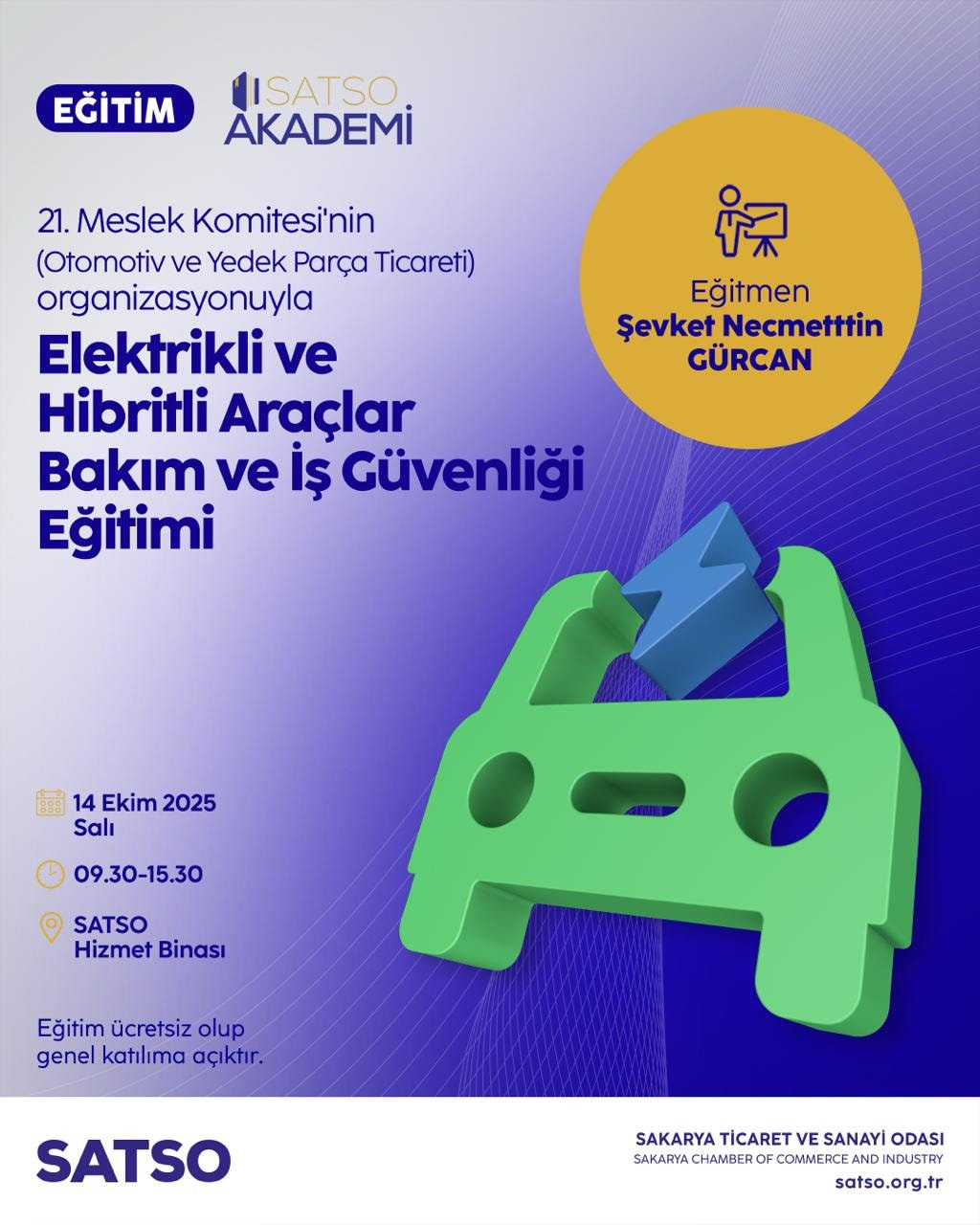 Elektrikli ve Hibritli Araçlar İçin Eğitim