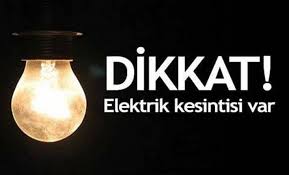 Elektrik Kesintilerinden Etkilenecek İlçeler