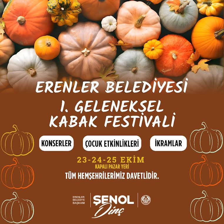 Geleneksel Kabak Festivali Kapalı Pazaryerinde Gerçekleşecek