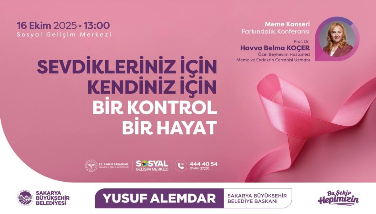 Meme Kanserine Karşı Farkındalık Buluşması SGM’de
