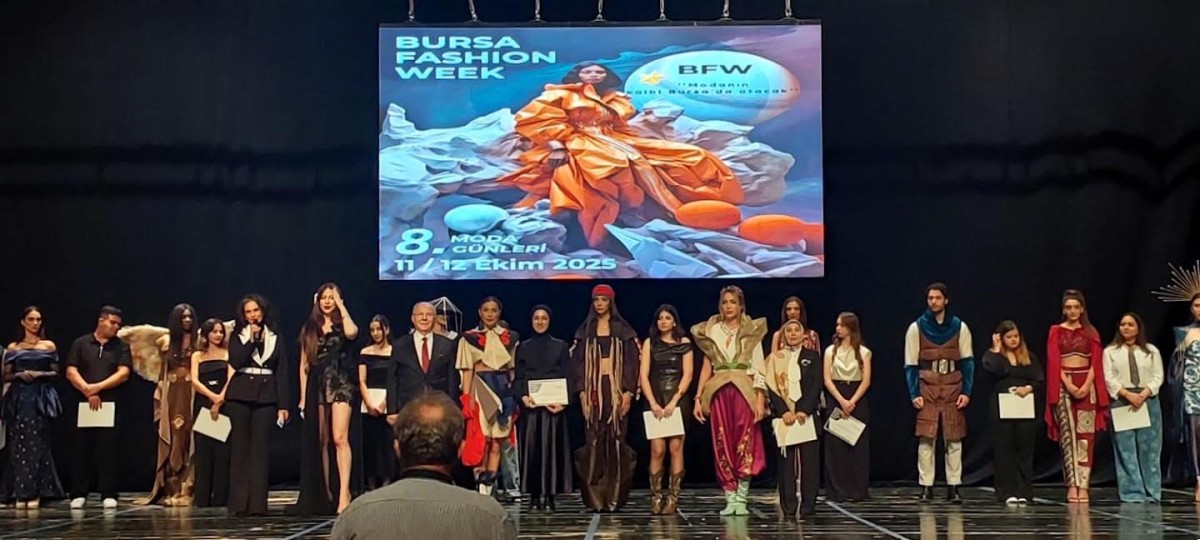 Bursa Fashion Week’te üçüncülük elde etti
