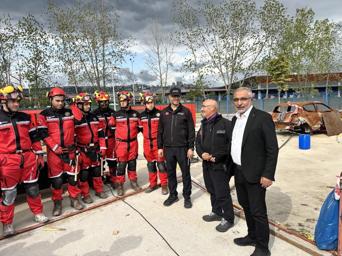 AFAD ve Kocaeli İtfaiyesi’nden Ortak Eğitim