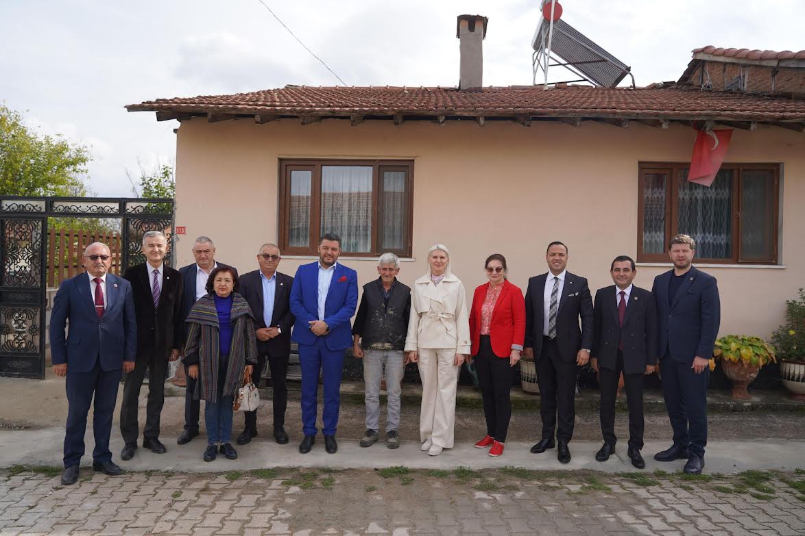 Kınık Köyü ve Yangın Bölgesine Ziyaret 
