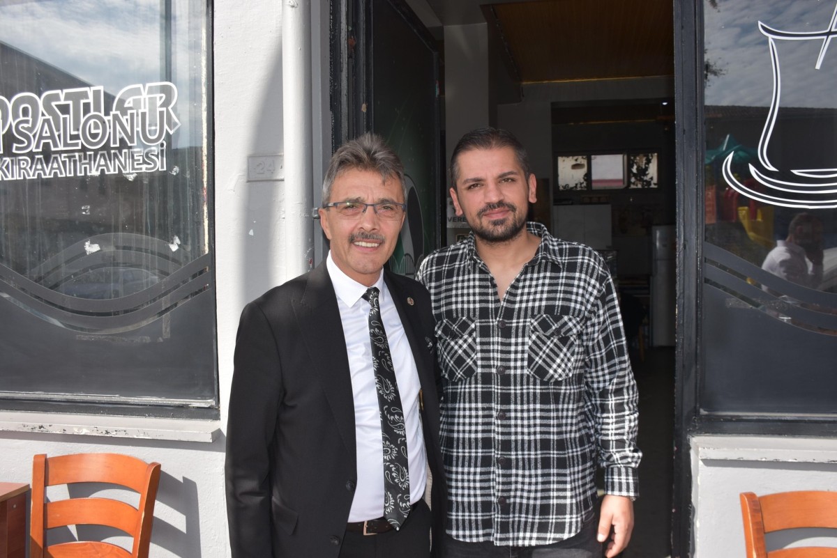 BAŞKAN ŞENOL DİNÇ  VATANDAŞLARLA BULUŞUYOR