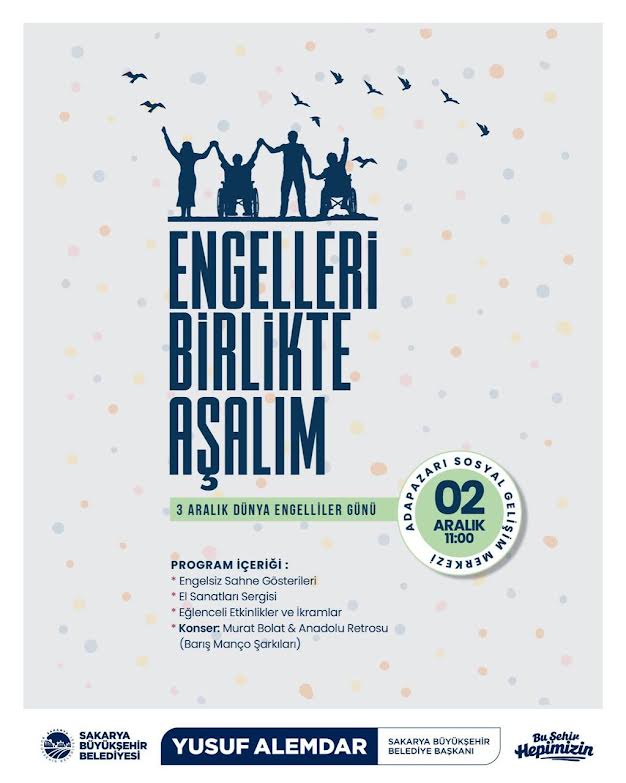 Dünya Engelliler Günü SGM’de Kutlanacak
