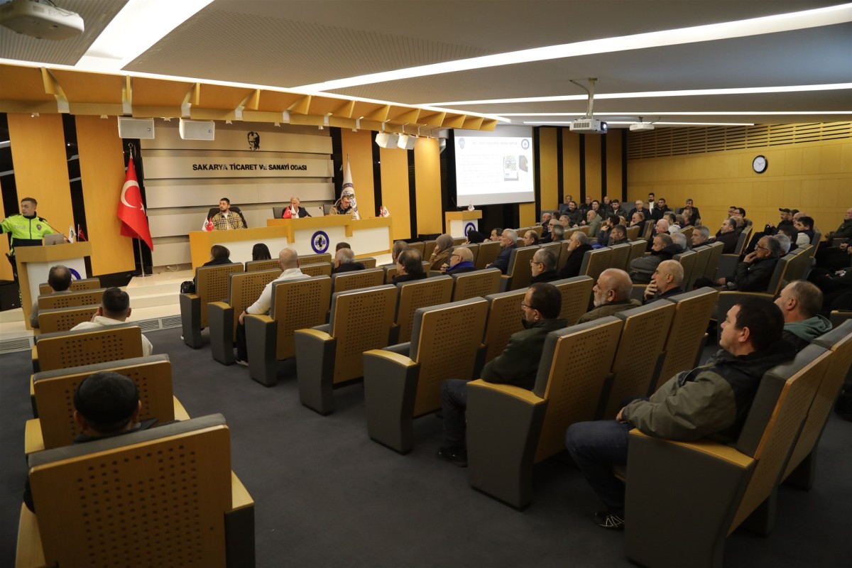 SATSO 19. Meslek Komitesi Üyelerine “Trafik Kurallarına Uyma” Eğitimi Verildi 