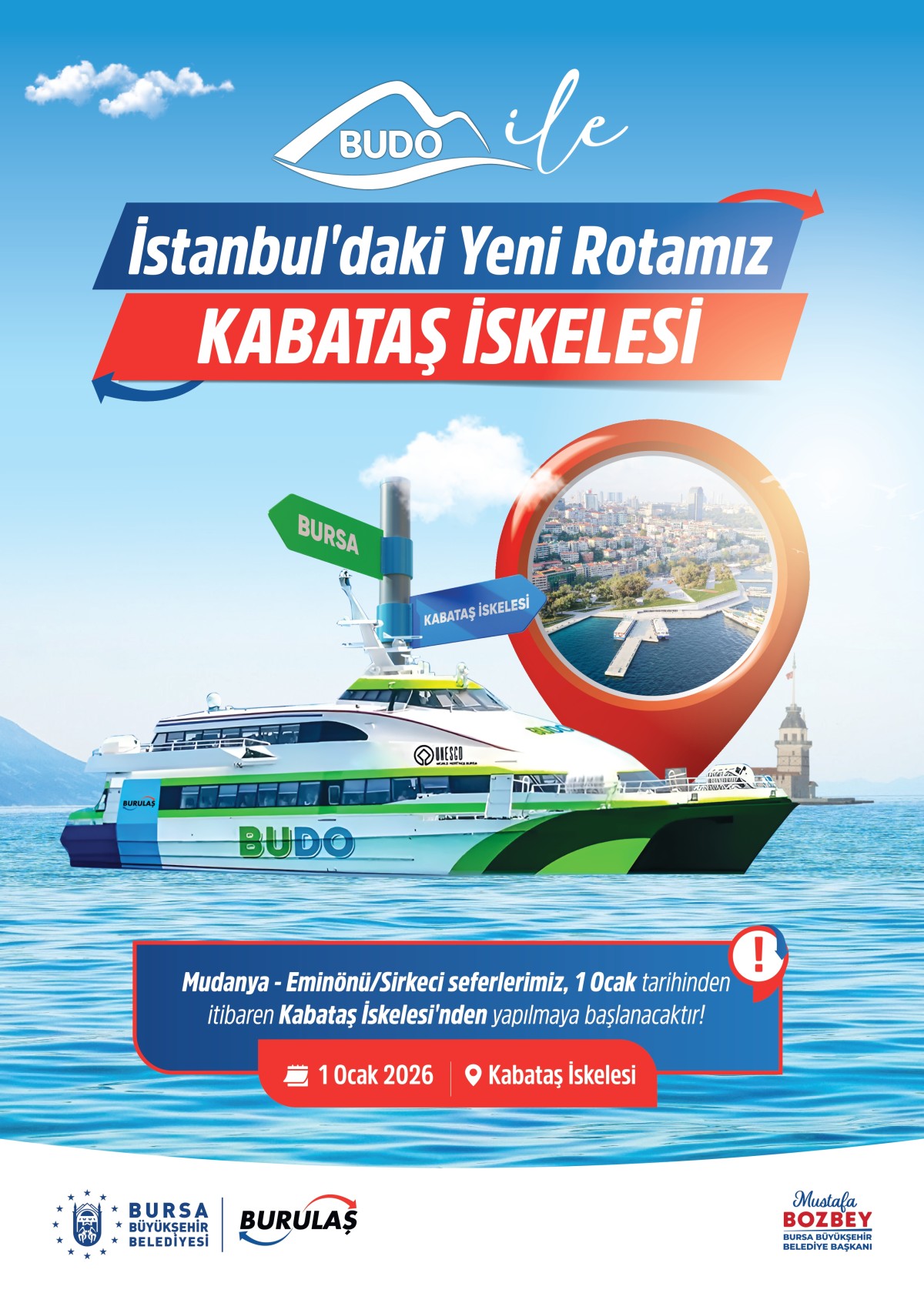 BUDO İstanbul Seferlerinde Yeni Dönem