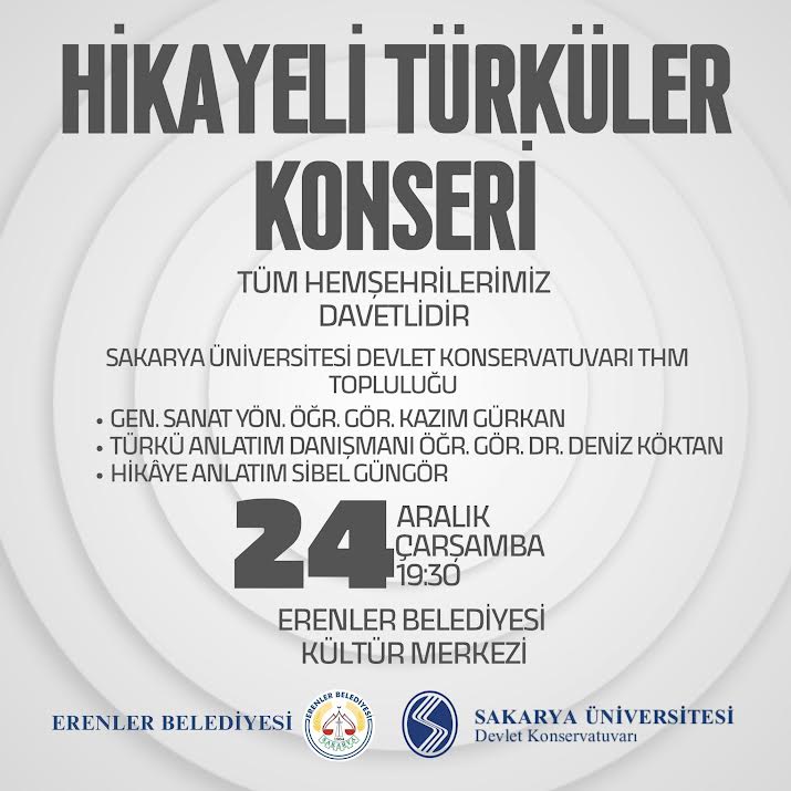 Başkan Dinç'ten Hikayeli Türküler Konseri'ne Davet 