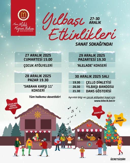  Yılbaşı Etkinlikleri Takvimi Belli Oldu