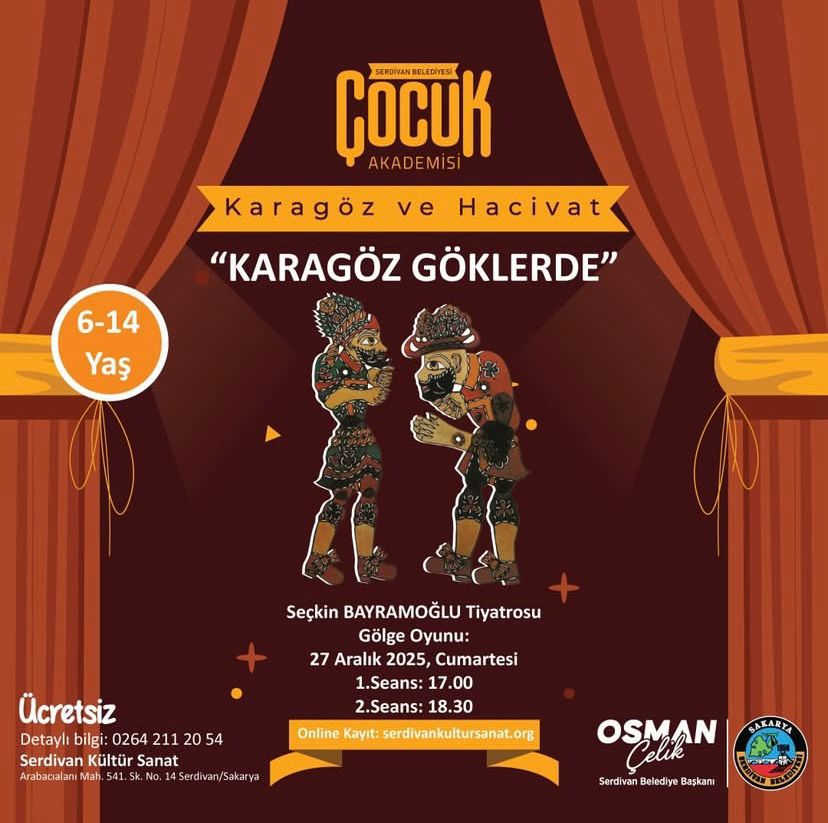 Serdivan’da Kültür Sanat Etkinlikleri Çocuklarla Buluşuyor