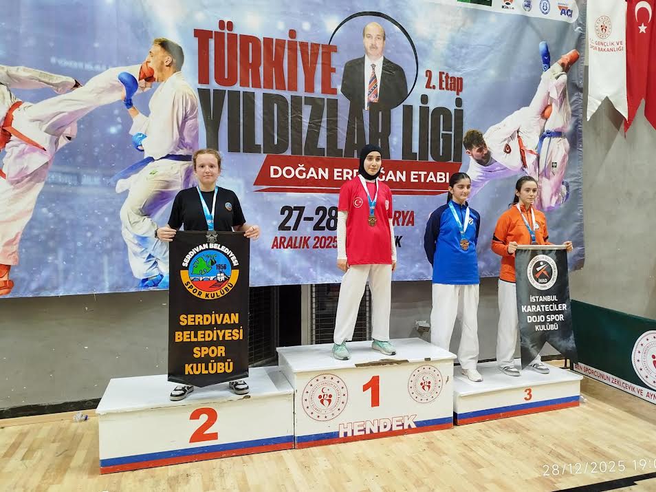 Karatecilerden Türkiye Premier Ligi’nde Madalya Yağmuru