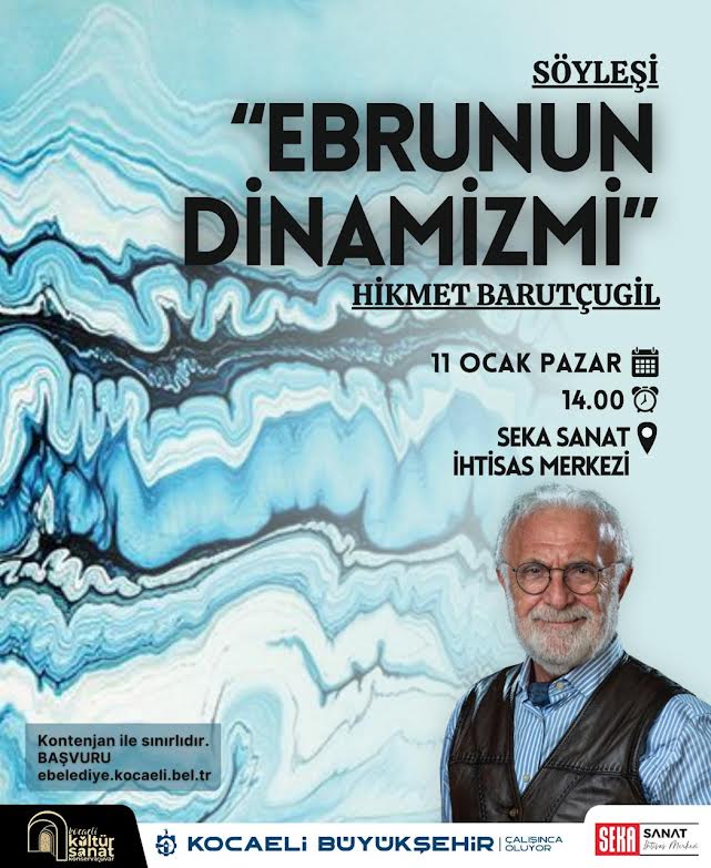 Ebru Sanatının Ustası Sanatseverlerle Buluşacak