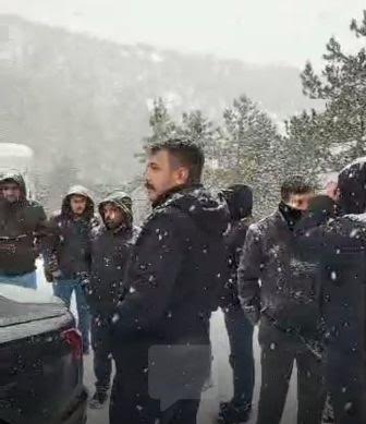 Başkan Pilavcı ve Karavancılar Yolda Kaldı