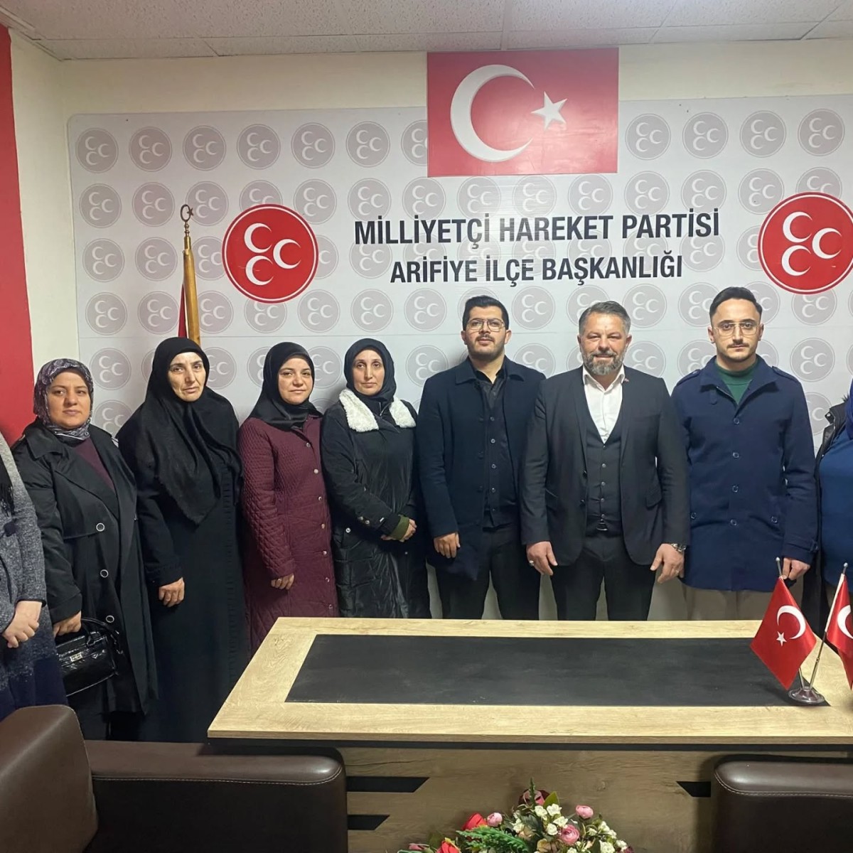 AK Parti ve MHP Arifiye’de Ortak Dava Vurgusu Yaptı