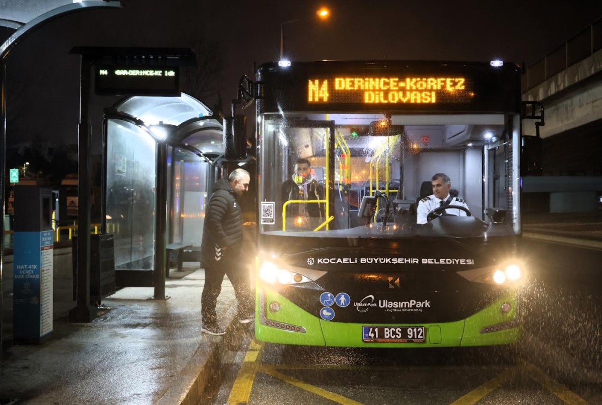 24 Saat Kesintisiz Ulaşım Başladı