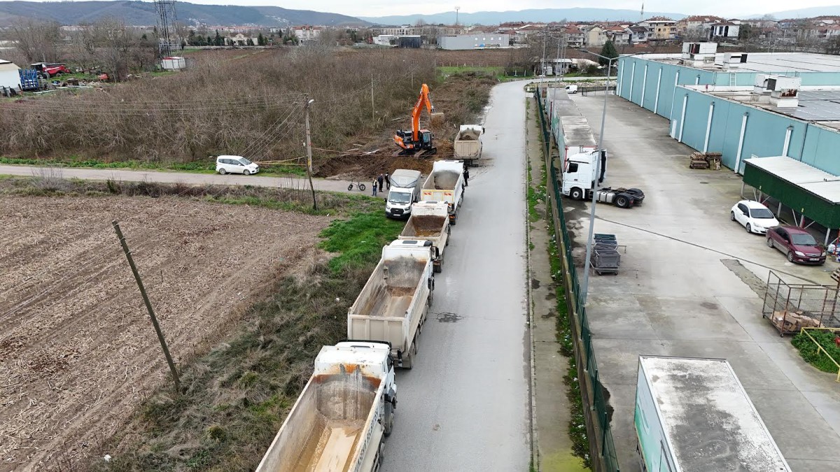 Yazlık Kavşağı’nda Duble Yolda Çalışmalar Başladı