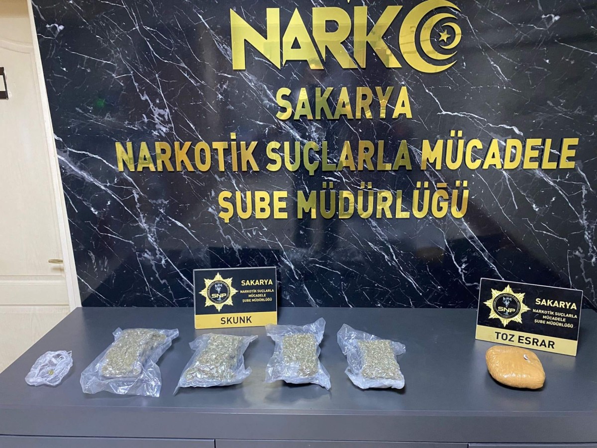 Sakarya’da Narkotik Operasyonu: 4 Şüpheli Yakalandı