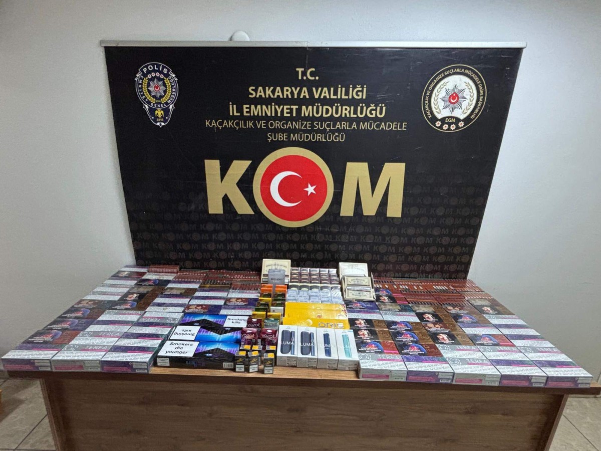 Sakarya’da Kaçak Elektronik Sigara Operasyonu