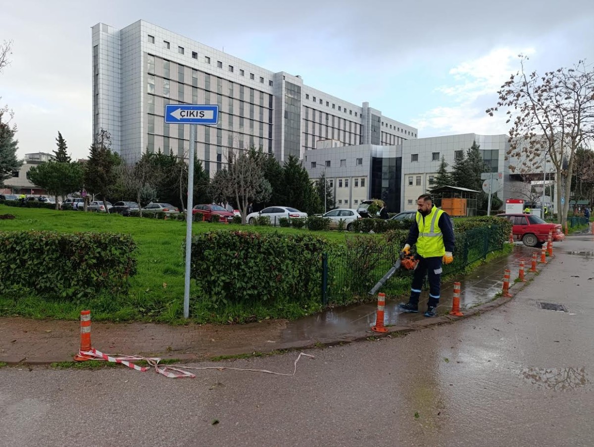 Hastane bahçeleri Büyükşehir’le Daha Güzel