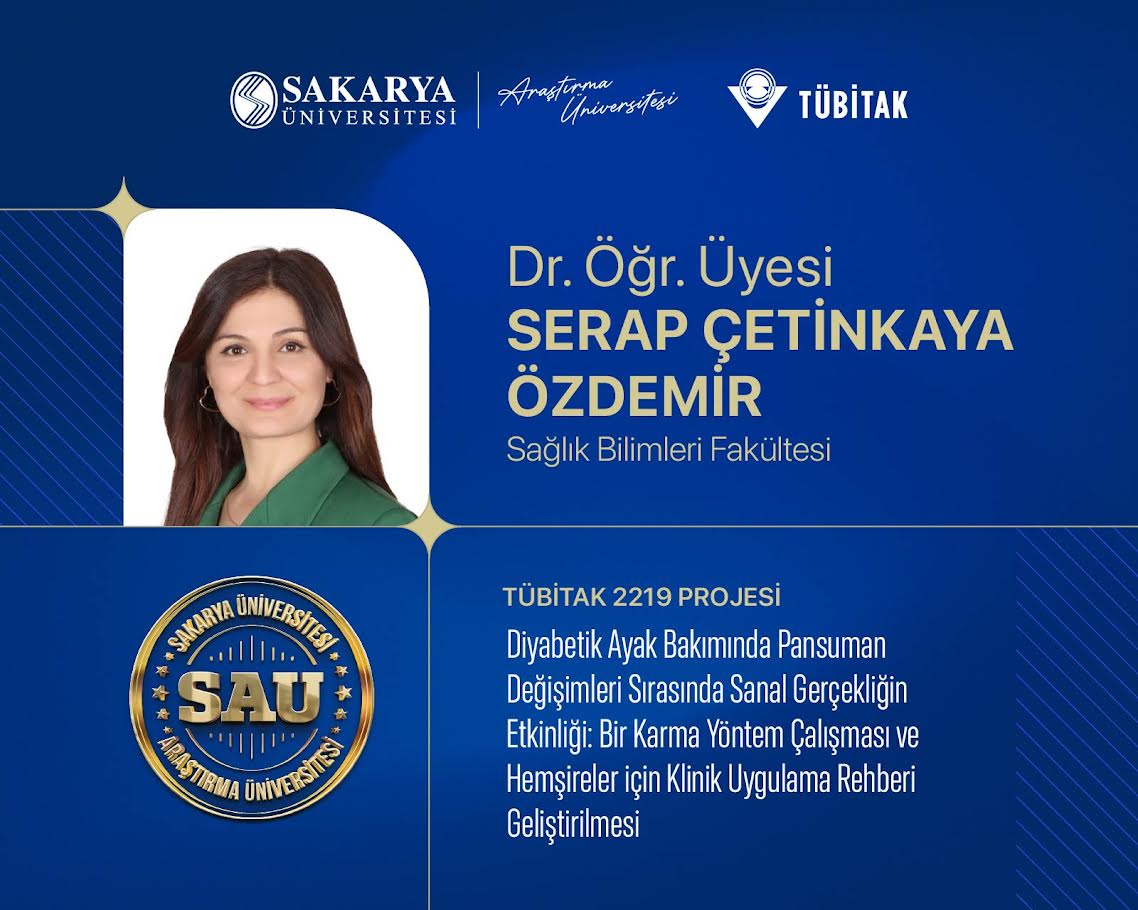 Diyabetik Ayak Bakımında Sanal Gerçeklik Projesine TÜBİTAK'tan Destek