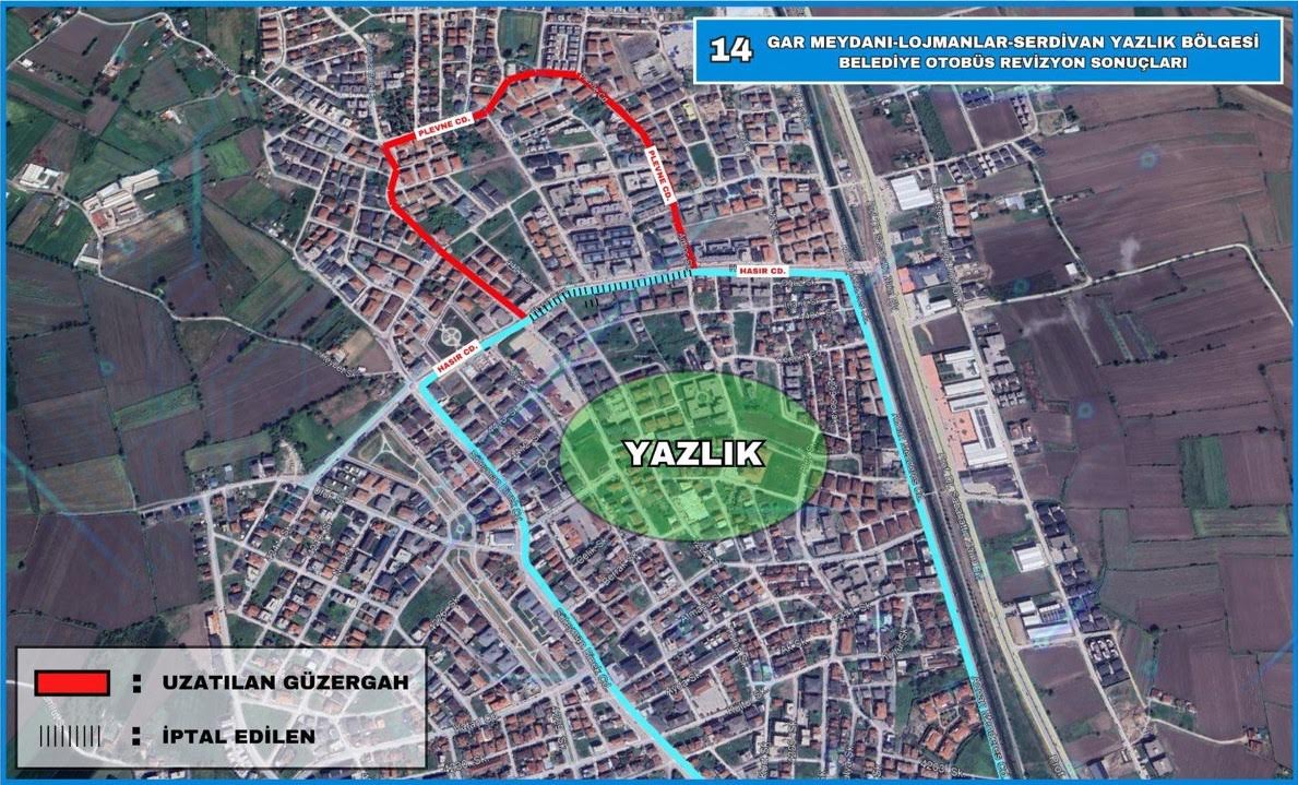 O Hattının Güzergahı Uzatıldı