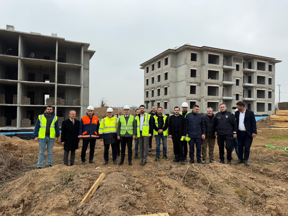 İkbaliye Mahallesi'nde Toki Konutları Yükseliyor