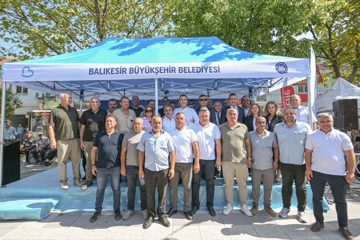 Büyükşehir’den Manyas’a dev altyapı ve üstyapı yatırımı