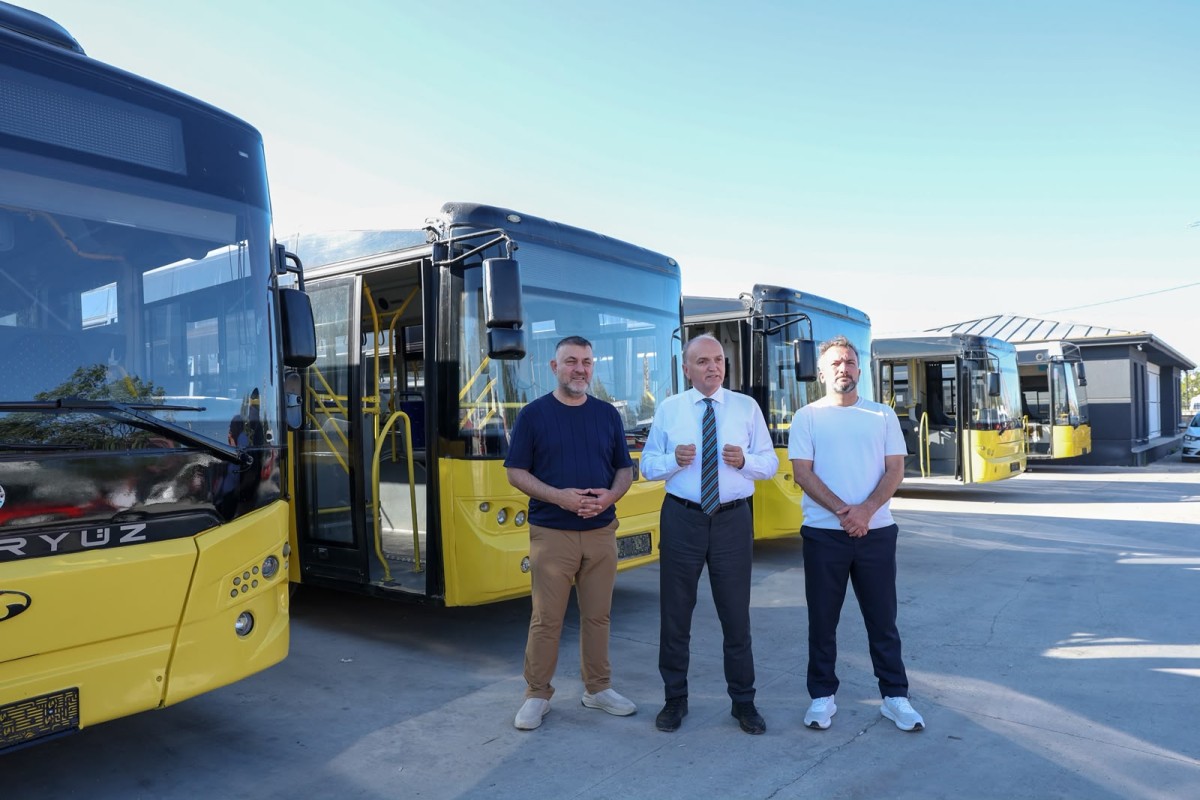 12 METRELİK 9 YENİ ARAÇ HİZMETE GİRİYOR