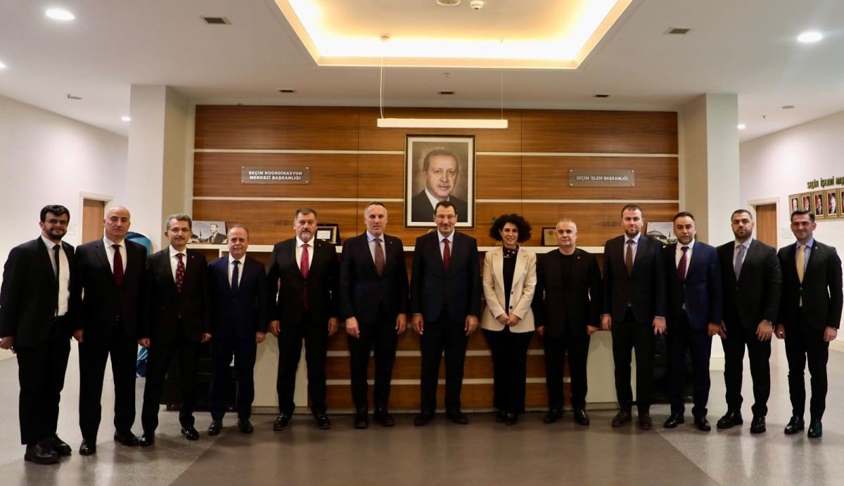 Tever ve Yönetimi Genel Başkan Yardımcılarıyla Bir Araya Geldi