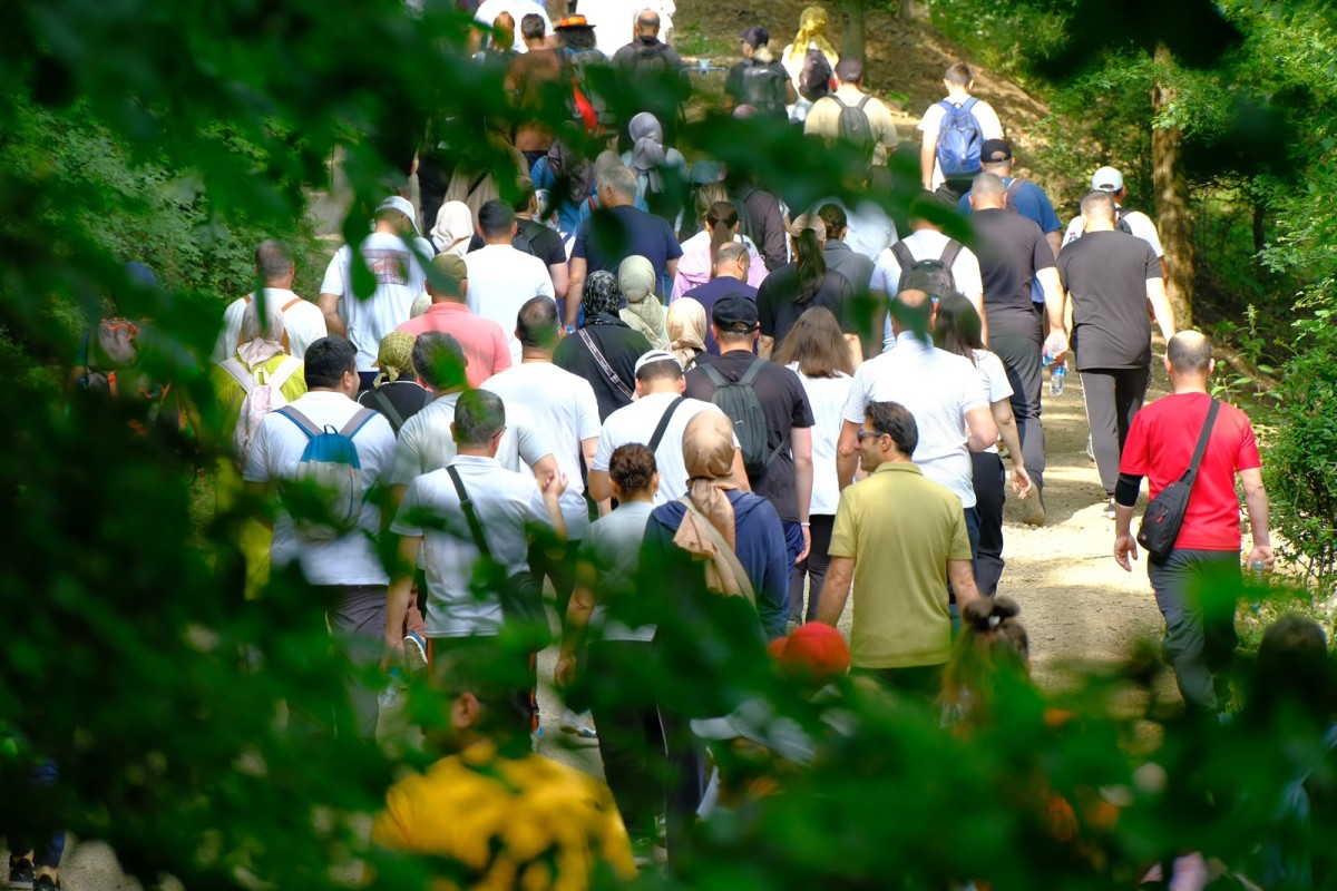 Serdivan’da Doğayla İç İçe Yürüyüş