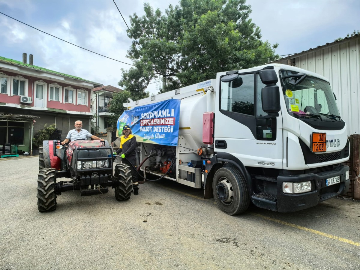 Mazot Desteği Yukarıdereköy ve Aşağıdereköy’de Devam Etti