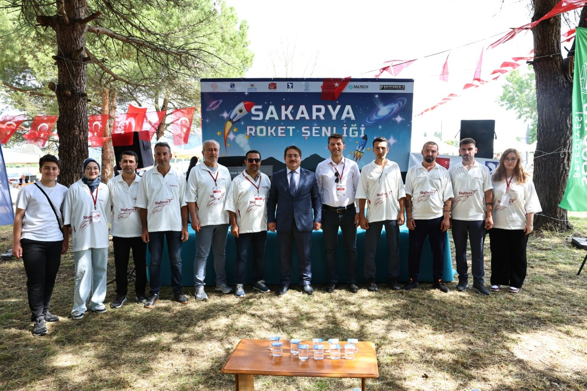 Sakarya Roket Şenliği’nde Genç Mucitler Gökyüzüyle Buluştu