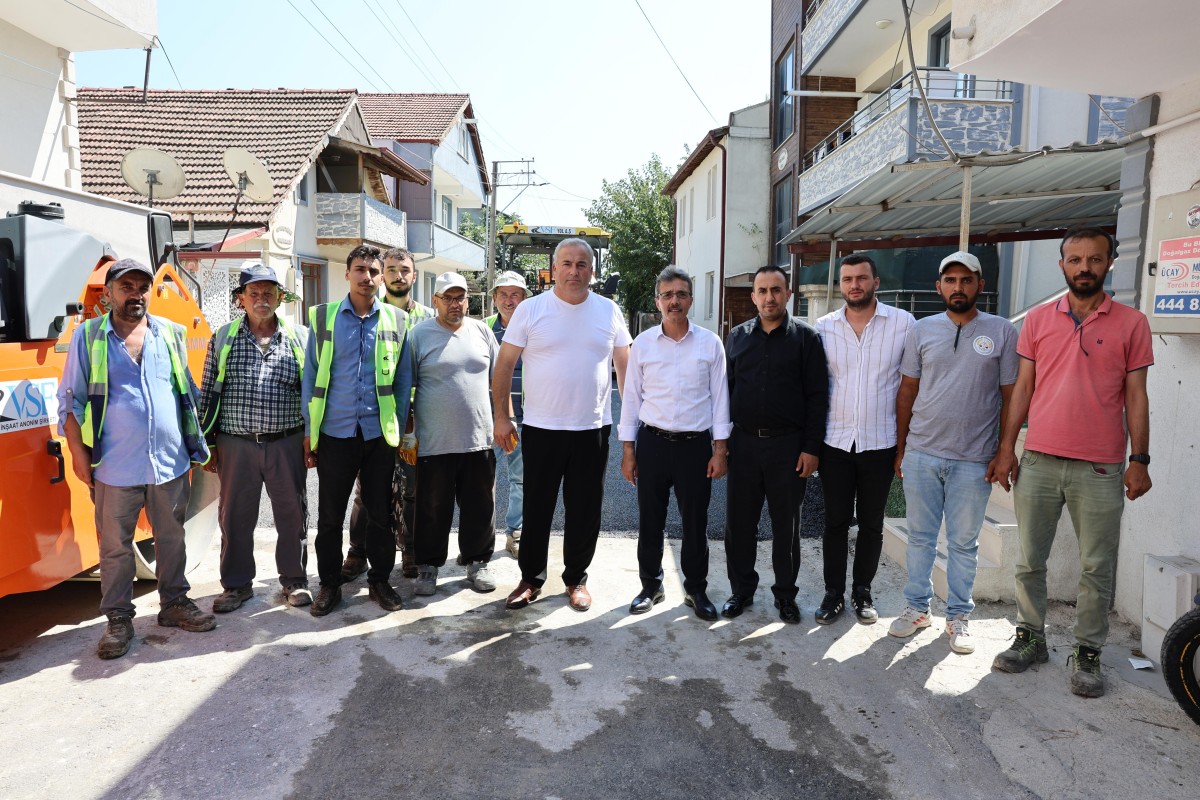 ERENLER’DE ÇALIŞMALAR HIZ KESMEDEN SÜRÜYOR