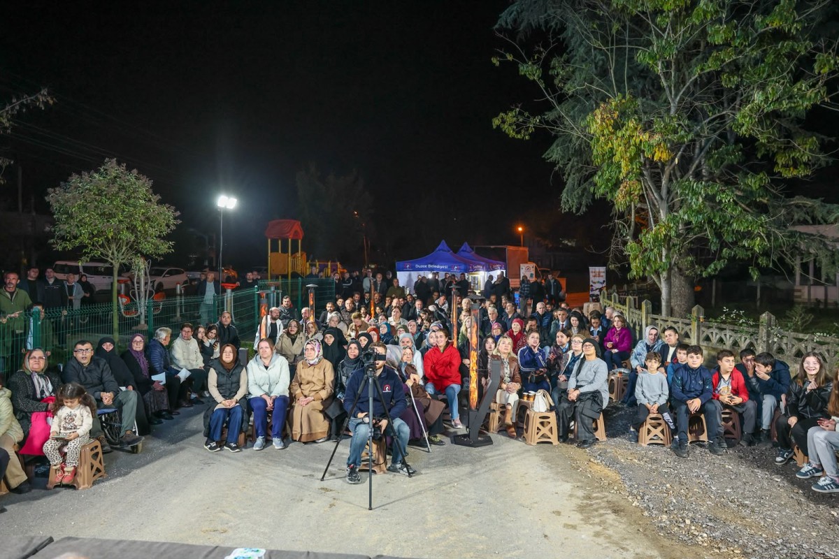 BAŞKAN ÖZLÜ SARAYYERİ MAHALLESİ’NDE